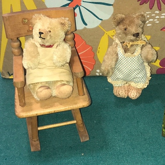 STROMBECKER Accents Strombecker Rocking Chair Wooden Doll Furniture